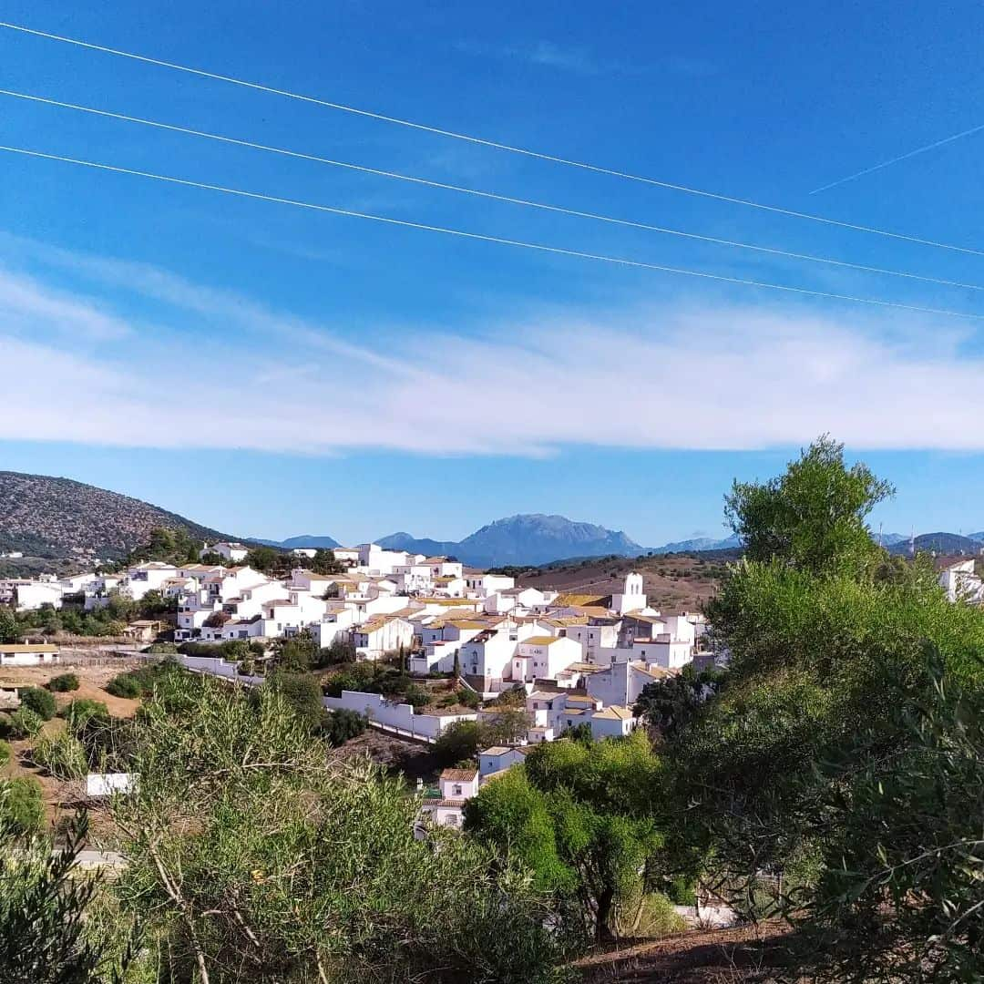 Vista panorámica del municipio de Algar en la provincia de Cádiz, Andalucía